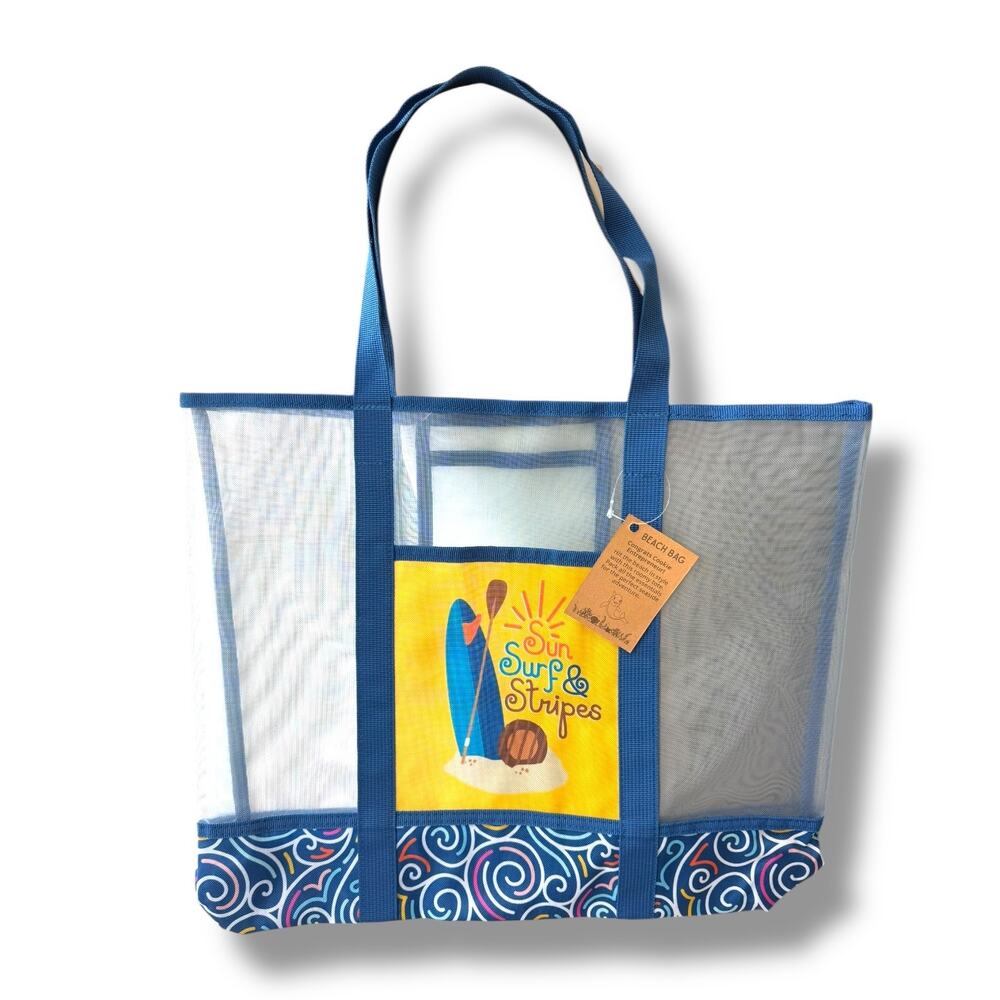 Girl Scout Cookie Themed Beach Tote Bag NWT